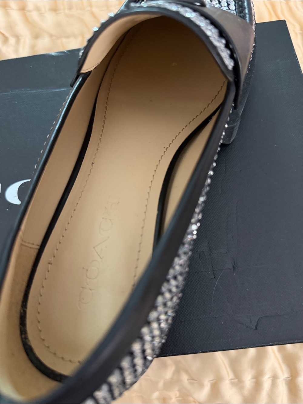 Coach Leah Crystal Loafers - Picture 9 of 16